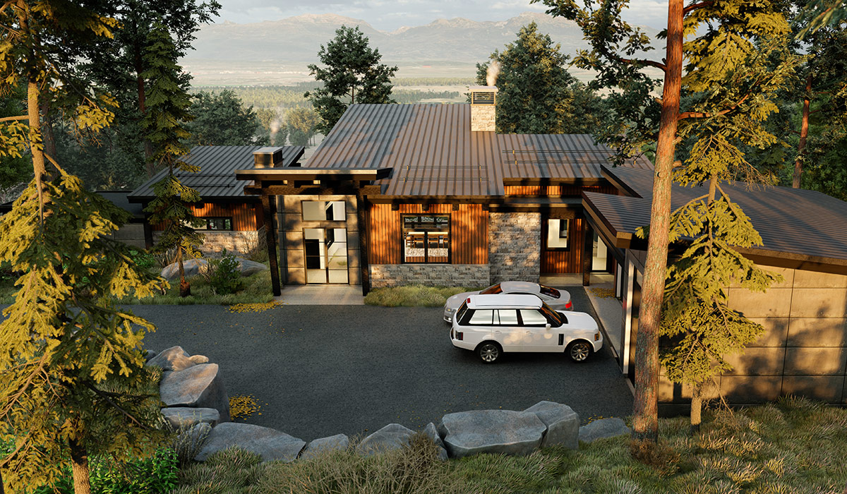 Foothills Front Exterior