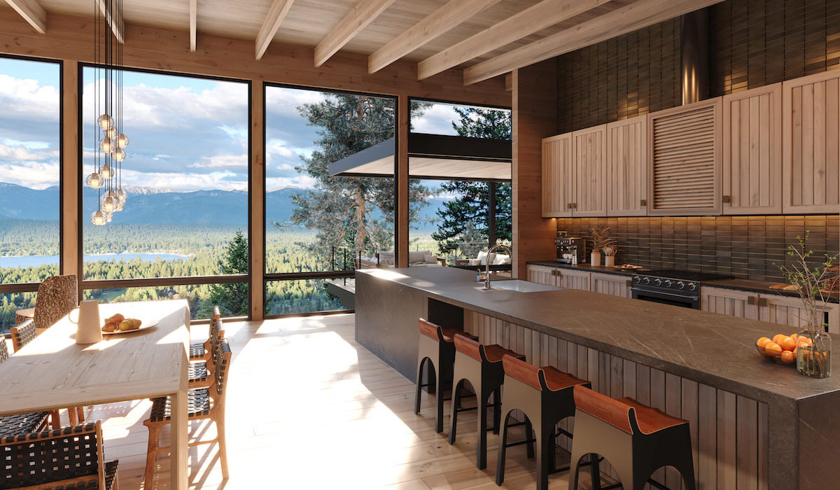 Mountain Modern Kitchen 2023