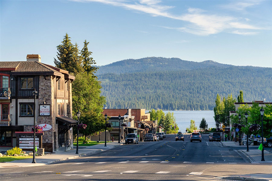 Downtown McCall Idaho